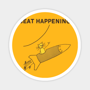 beat happening Magnet